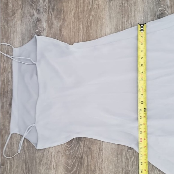 Silver/Grey Slit Dress - Picture 5 of 7